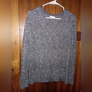 Maurices Charcoal V-Neck Sweater